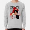 ssrcolightweight sweatshirtmensheather greyfrontsquare productx1000 bgf8f8f8 21 - Devilman Crybaby Merch