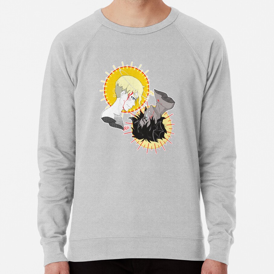 Devilman Busts Akira Ryo Sweatshirt - Image 4