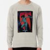 ssrcolightweight sweatshirtmensoatmeal heatherfrontsquare productx1000 bgf8f8f8 6 - Devilman Crybaby Merch