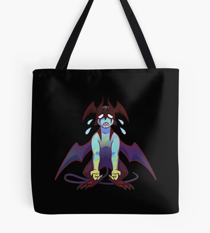 Ryo Asuka Devilman Crybaby Grey Tote Bag