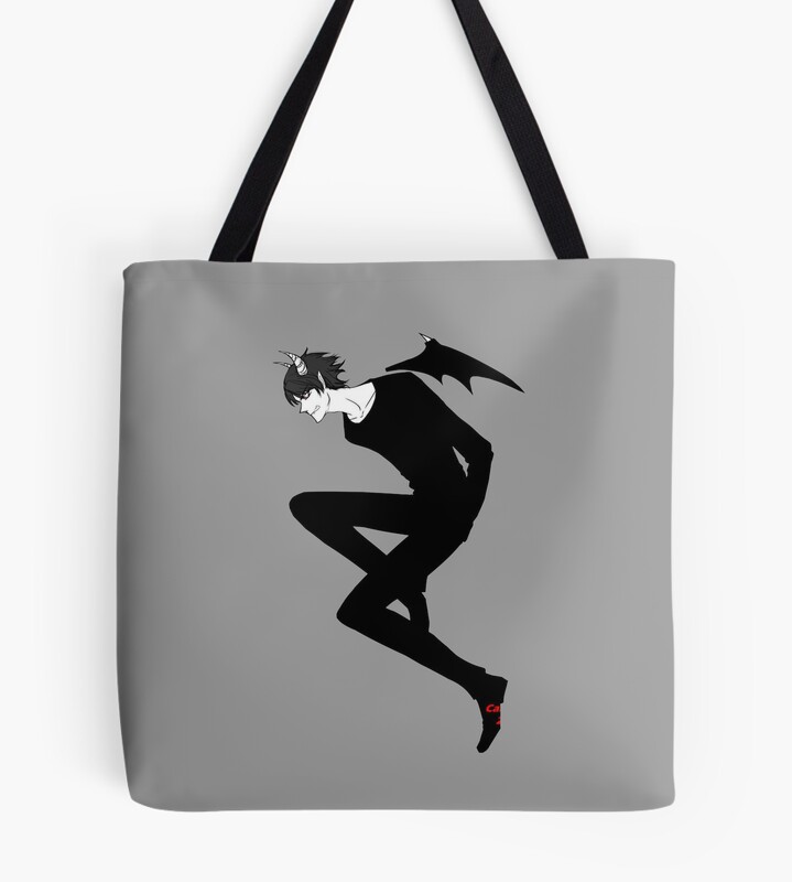 Akira Fudo Devilman Crybaby Dark Edition Tote Bag