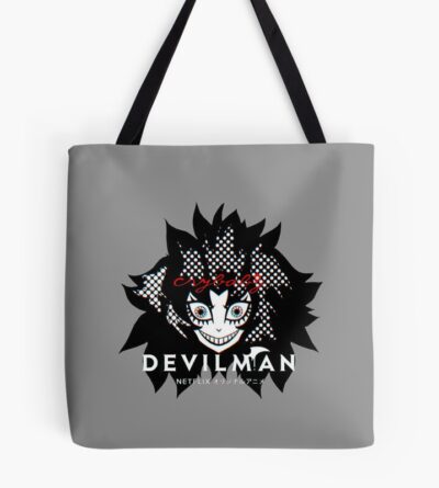 Akira Fudo Devilman Crybaby Retro Graphic Tote Bag