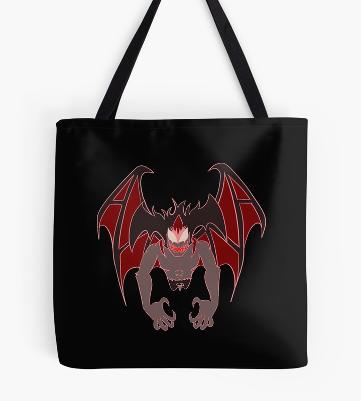 Akira Fudo Devilman Crybaby Highlighted Tote Bag