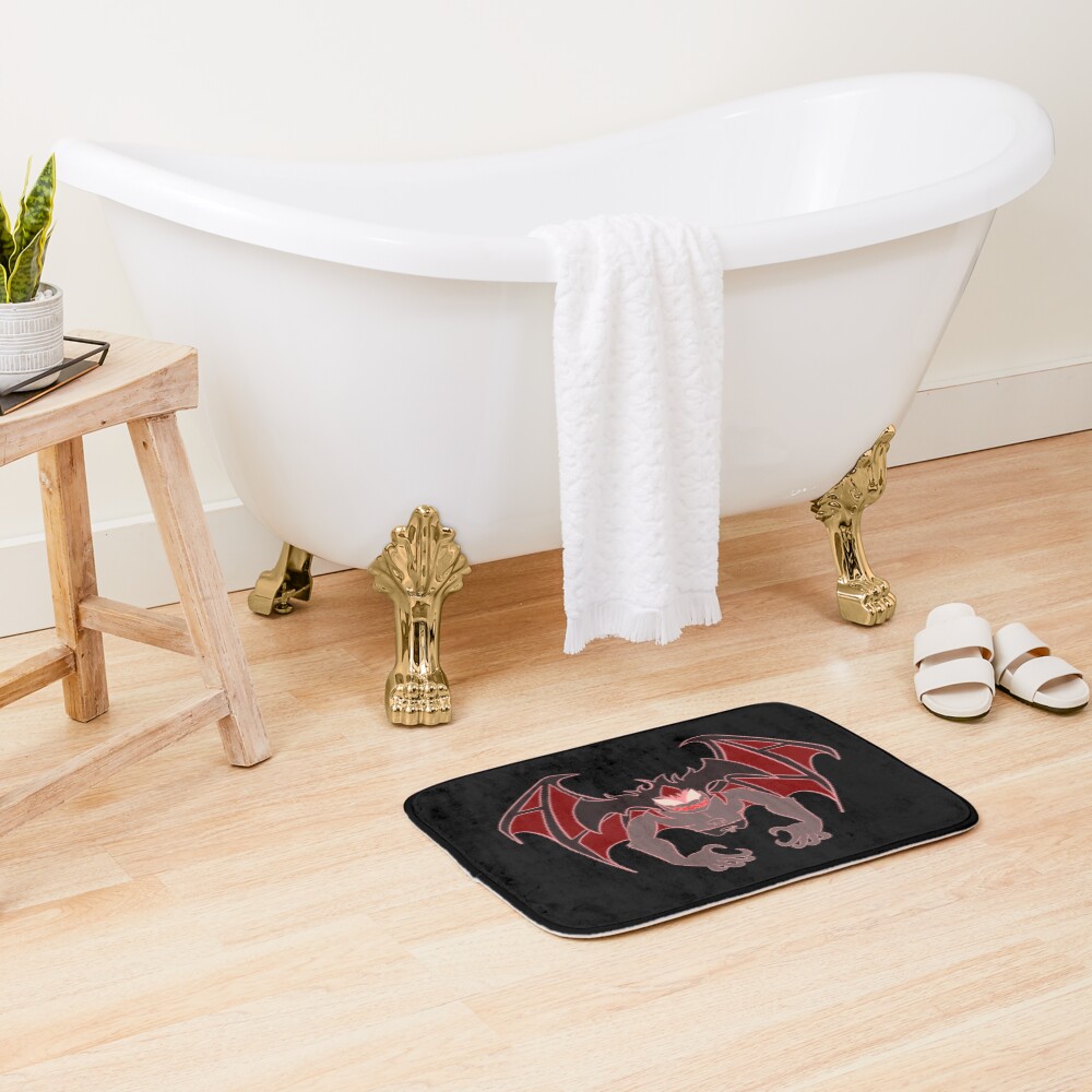 Akira Fudo Devilman Crybaby Highlighted Bath Mat - Image 2