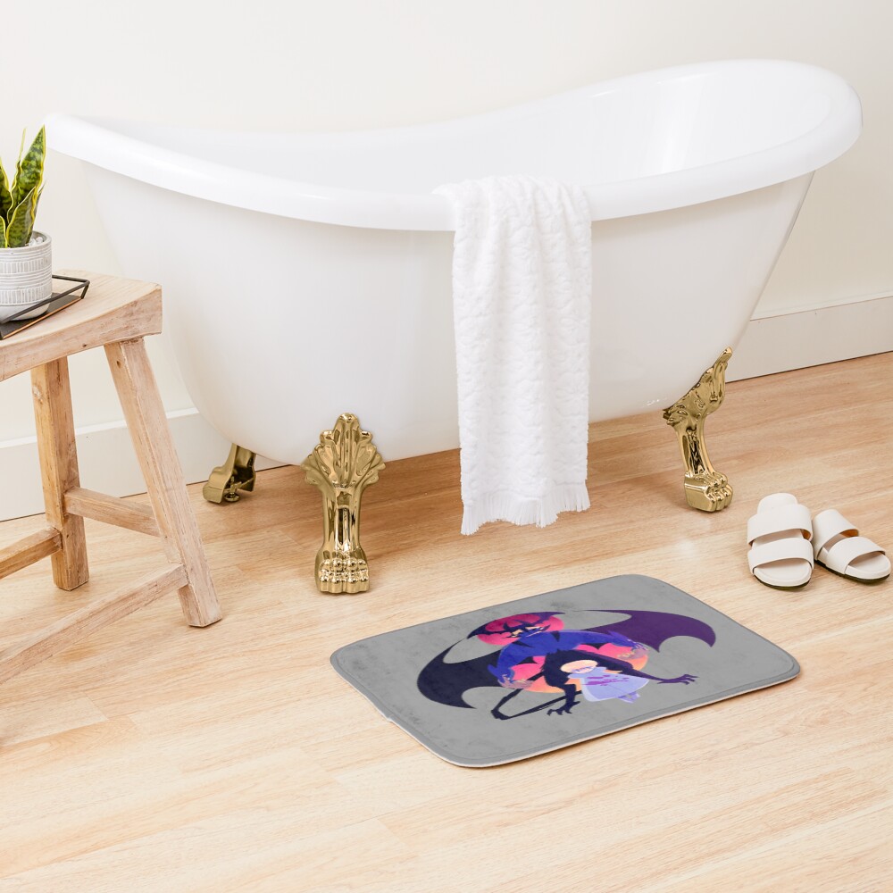 Ryo Asuka Devilman Crybaby Graphic Version Bath Mat - Image 2