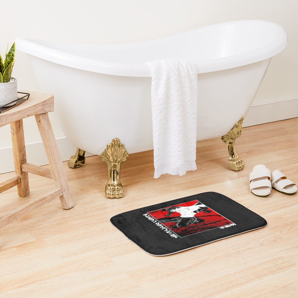 Akira Fudo Devilman Crybaby Theme Bath Mat - Image 2