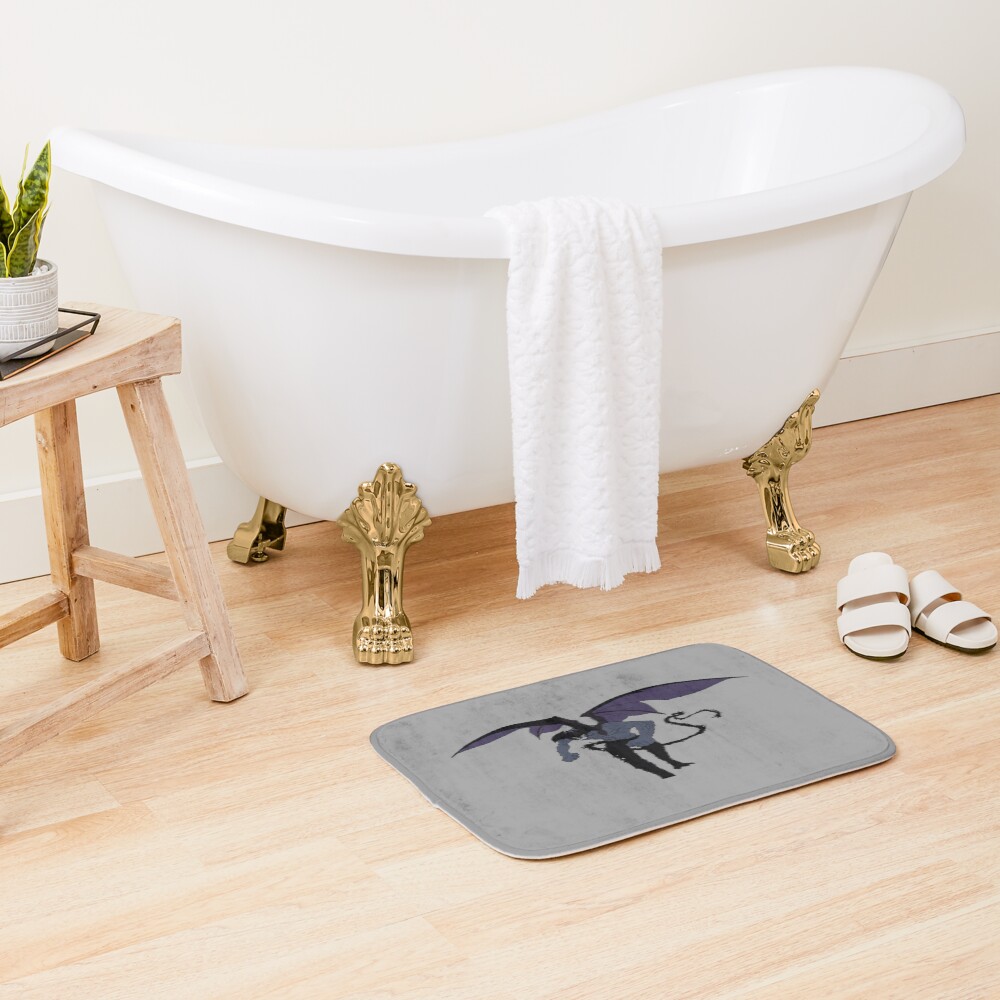 Akira Fudo Devilman Crybaby Red Bath Mat - Image 2