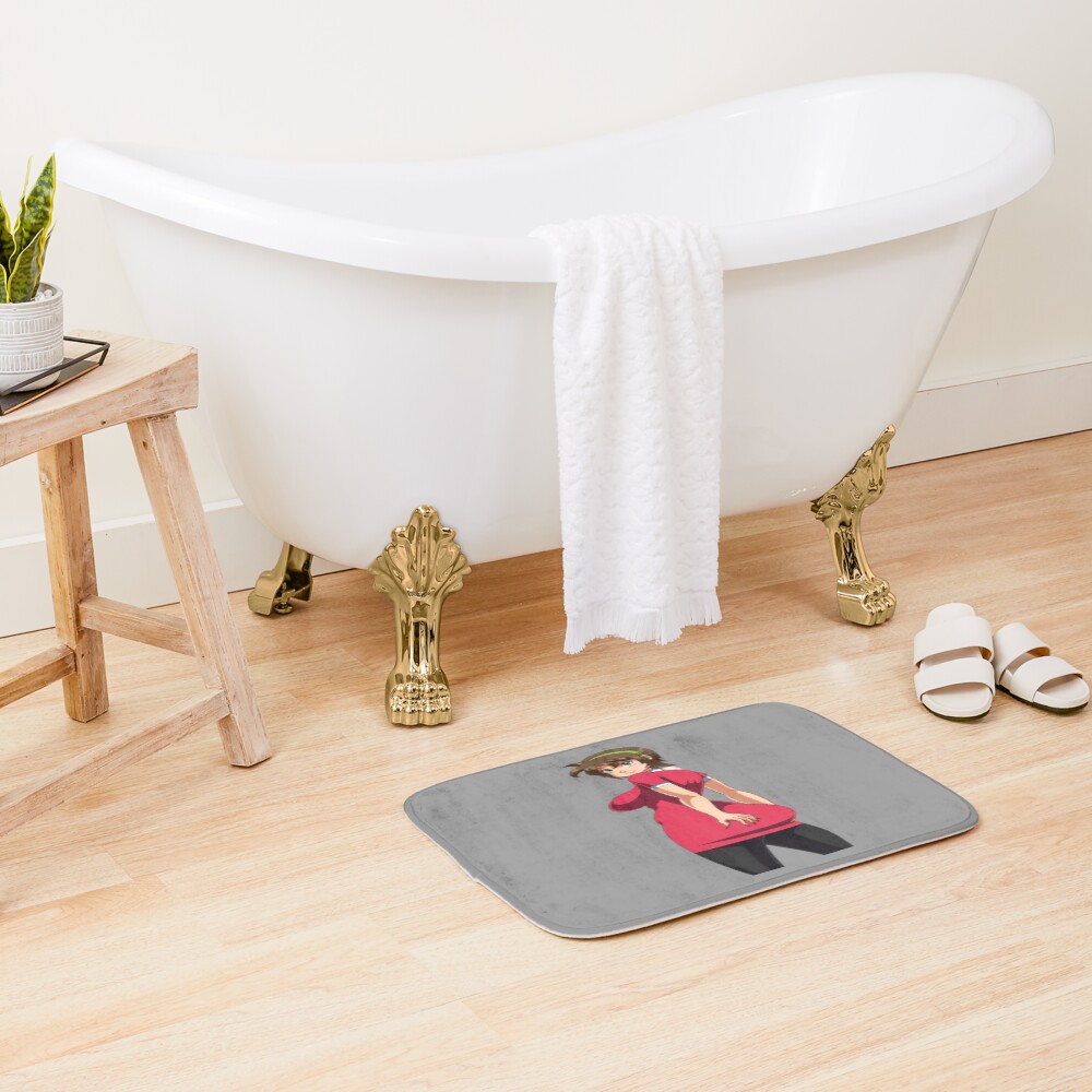 Miki Makimura Devilman Crybaby Intense Bath Mat - Image 2