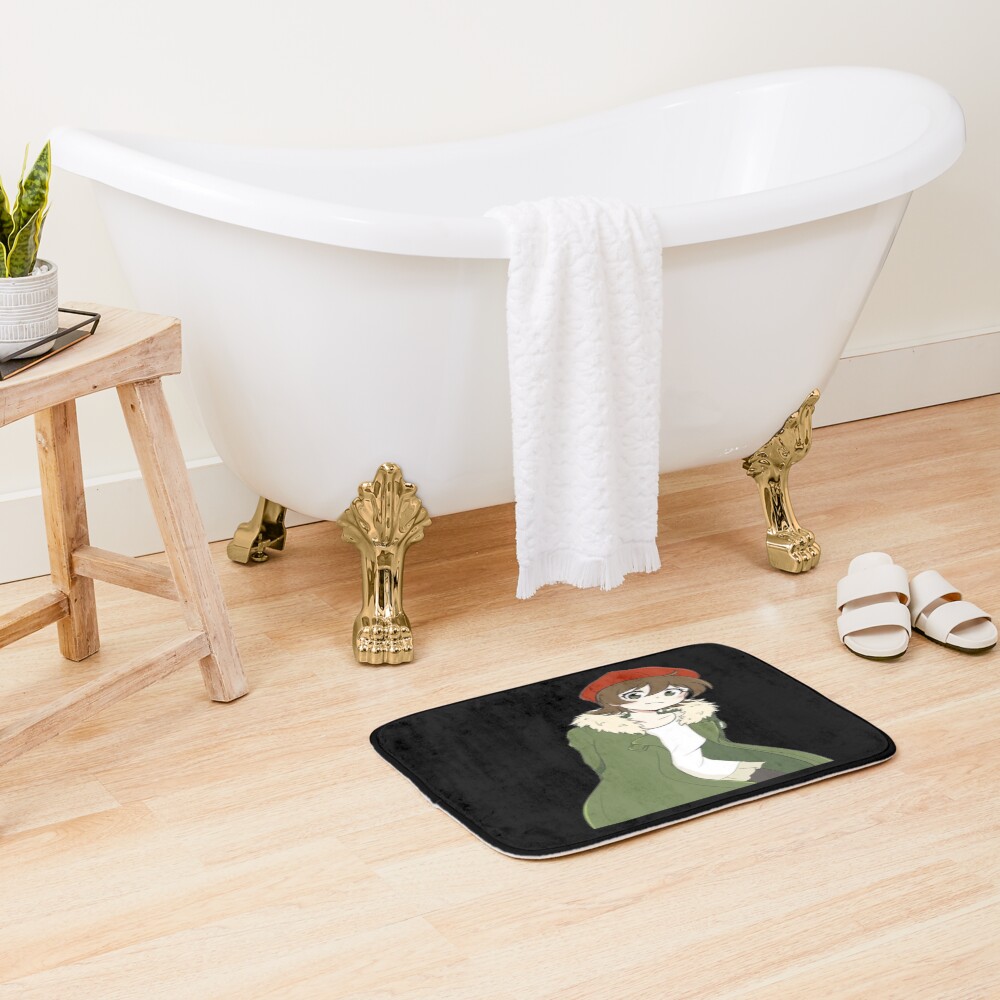 Miki Makimura Devilman Crybaby Vintage Classic Bath Mat - Image 2