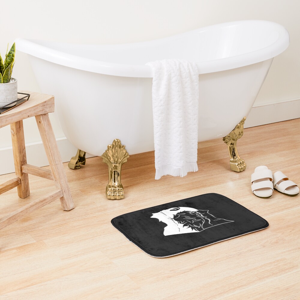 Ryo Asuka Devilman Crybaby White Edition Bath Mat - Image 2