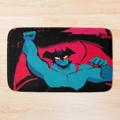 Ryo Asuka Devilman Crybaby Anime Dark Bath Mat