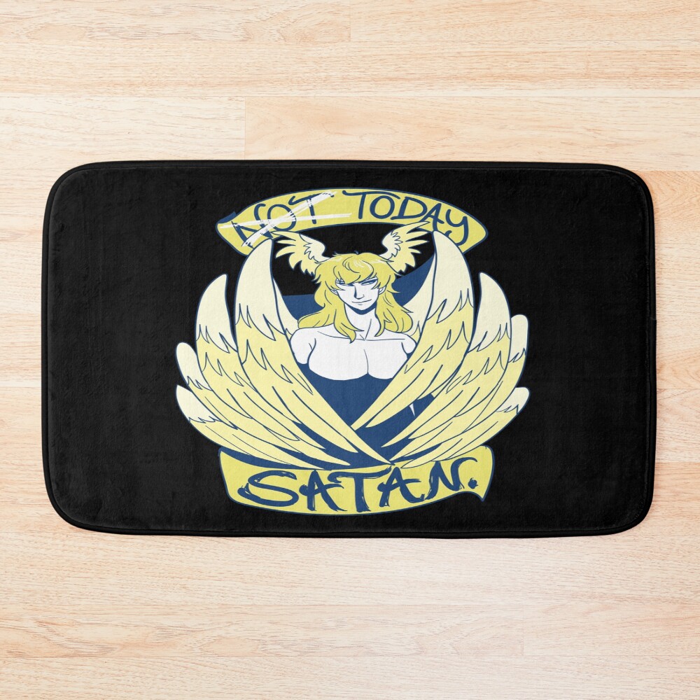 Ryo Asuka Devilman Crybaby Noir Classic Bath Mat