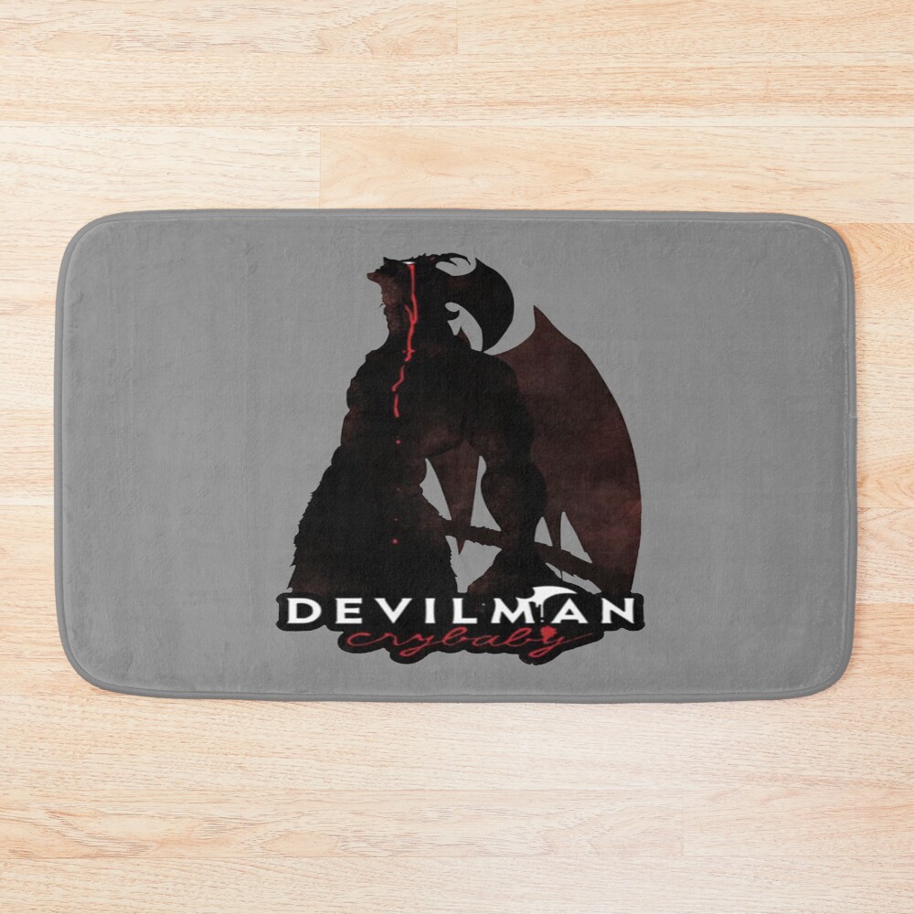 Ryo Asuka Devilman Crybaby Vintage Bath Mat