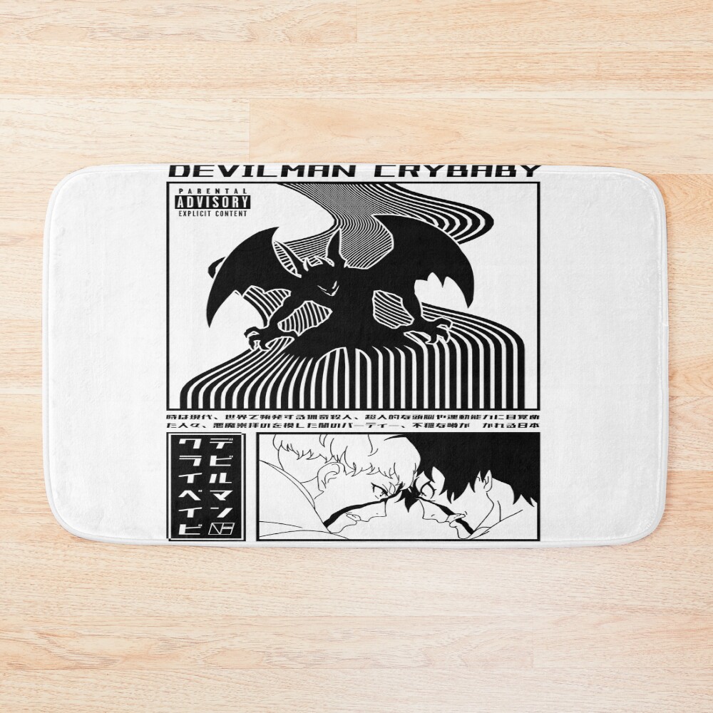 Akira Fudo Devilman Crybaby Bath Mat