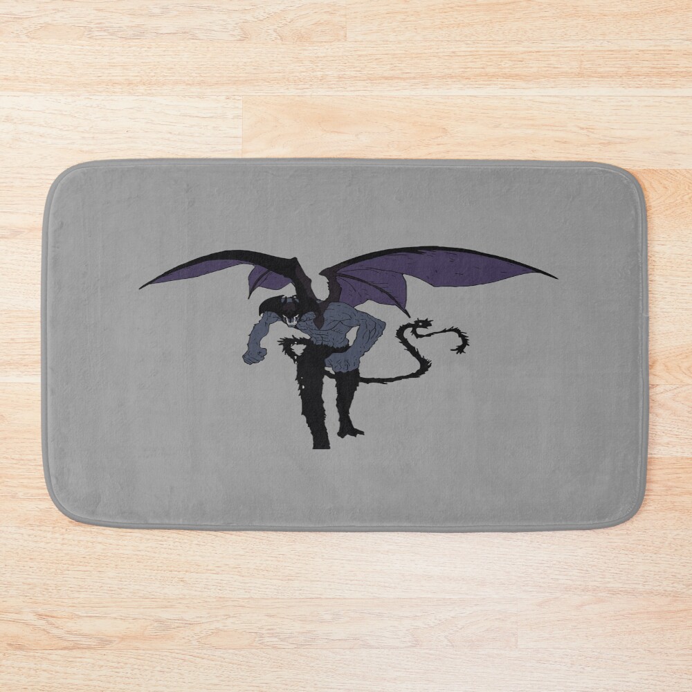 Akira Fudo Devilman Crybaby Red Bath Mat