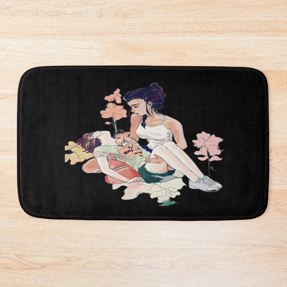 Devilman Crybaby Miki Kuroda Bath Mat