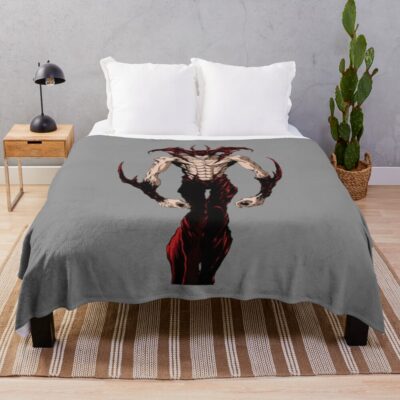 Akira Fudō Devilman Crybaby Monster Throw Blanket