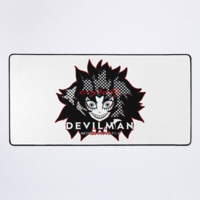 Devilman Crybaby Akira With Logo Mouse Pad