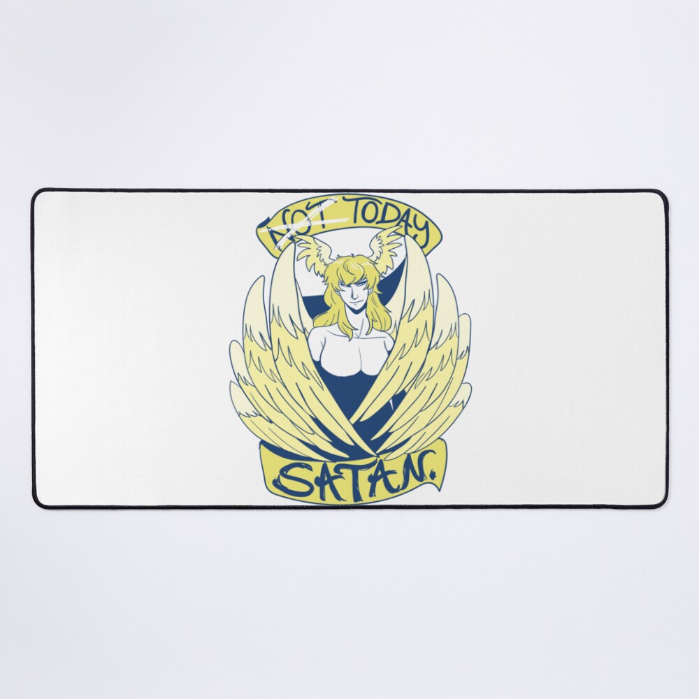 Devilman Crybaby Not Today Satan Mouse Pad