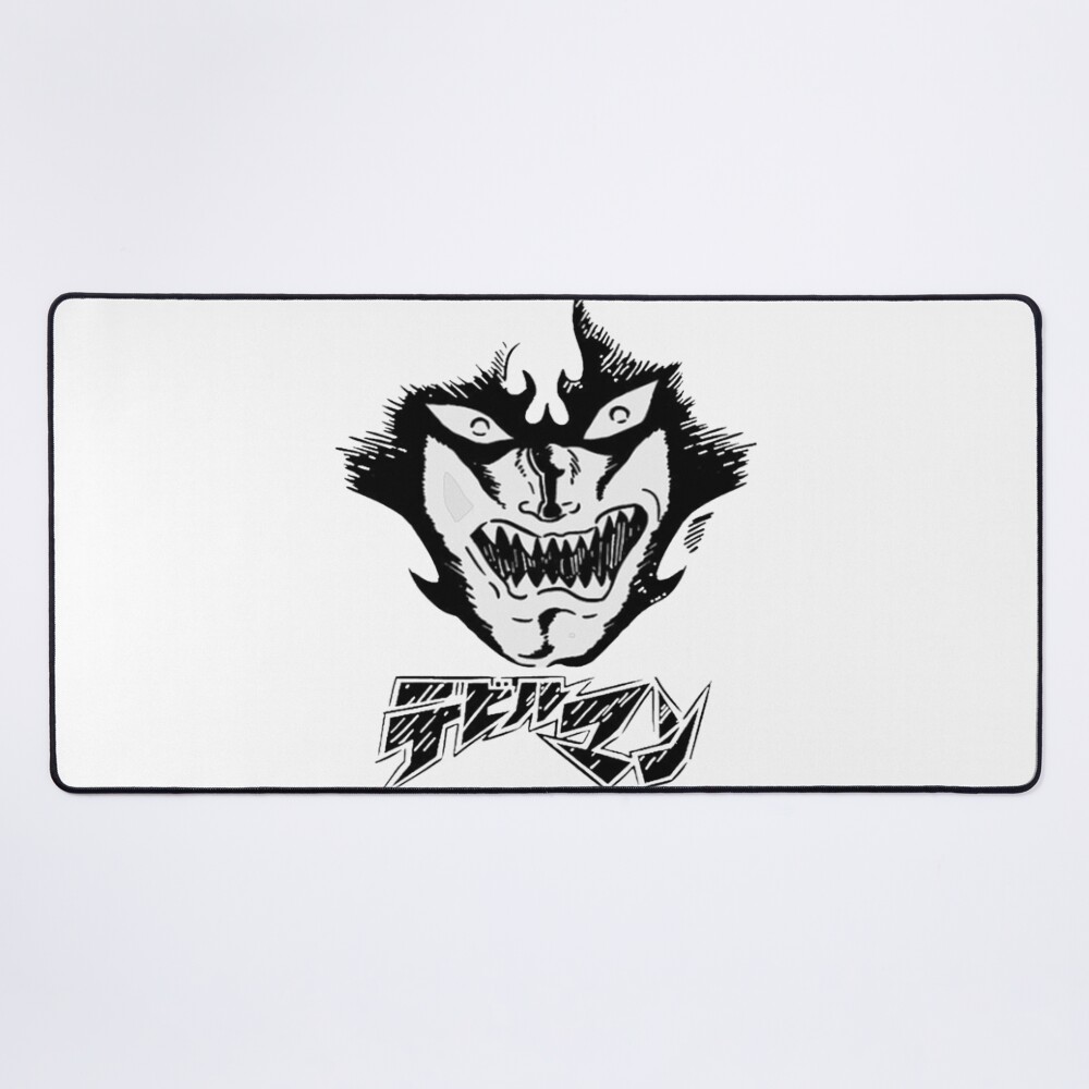 Demon Silhouette Devilman Crybaby Mouse Pad