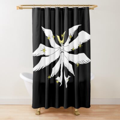 New Ryo Asuka Devilman Crybaby Dark Shower Curtain
