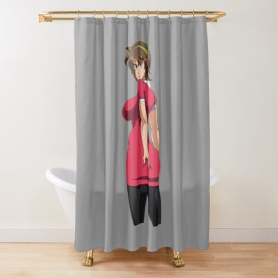 Miki Makimura Devilman Crybaby Intense Shower Curtain