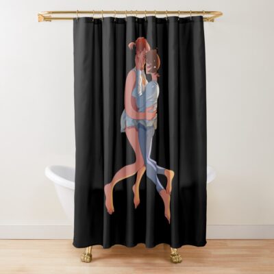Ryo Asuka Devilman Crybaby Anime Highlight Shower Curtain