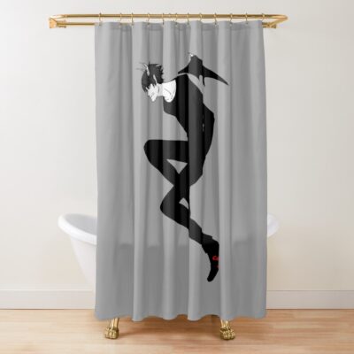 Akira Fudo Devilman Crybaby Dark Edition Shower Curtain