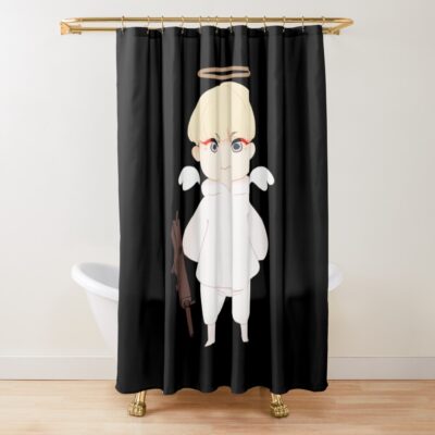 Ryo Asuka Devilman Crybaby Classic Shower Curtain