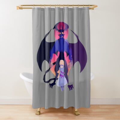 Ryo Asuka Devilman Crybaby Graphic Version Shower Curtain