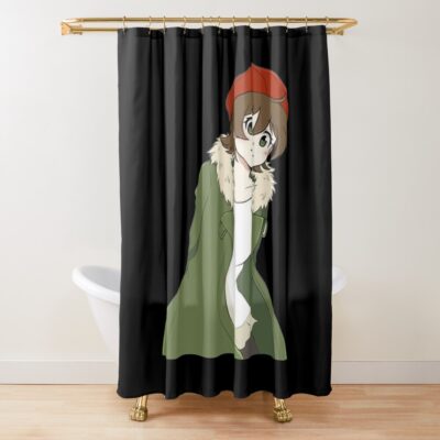 Miki Makimura Devilman Crybaby Vintage Classic Shower Curtain