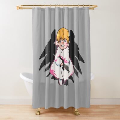 Akira Fudo & Ryo Asuka Duo Shower Curtain