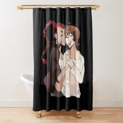 Miki Makimura And Miki Kuroda Shower Curtain