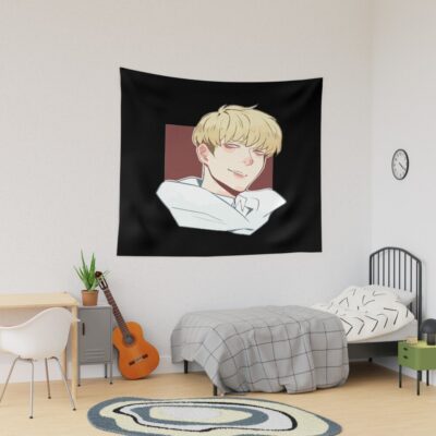 Ryo Asuka Devilman Crybaby White Tapestry