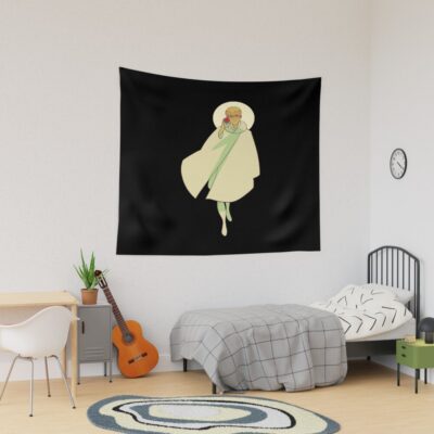 Ryo Asuka Devilman Crybaby Retro Tapestry