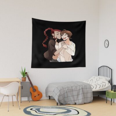 Miki Makimura And Miki Kuroda Tapestry