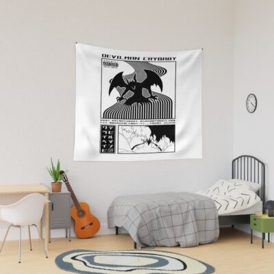 Akira Fudo Devilman Crybaby Tapestry