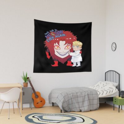 Funny Ryo Asuka Devilman Crybaby Akira Edition Tapestry