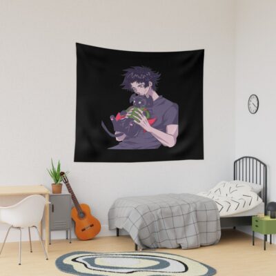 Akira Fudo Devilman Crybaby Anime Version Tapestry