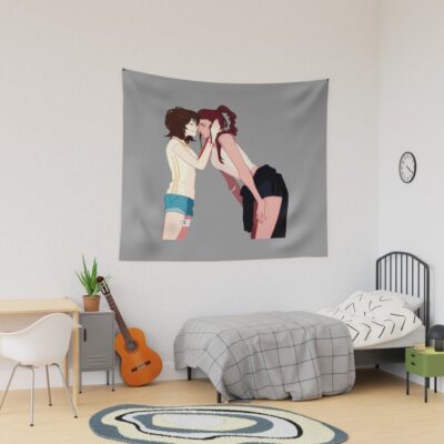 Miki Coulple Devilman Crybaby Tapestry