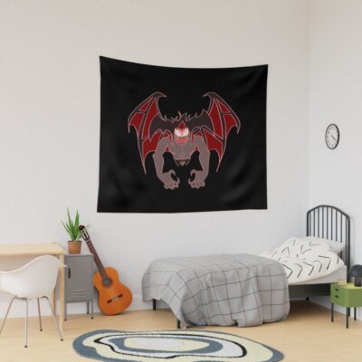 Akira Fudo Devilman Crybaby Highlighted Tapestry