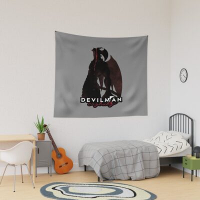 Ryo Asuka Devilman Crybaby Vintage Tapestry