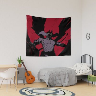 Akira Fudo Devilman Crybaby Anime Classic Tapestry
