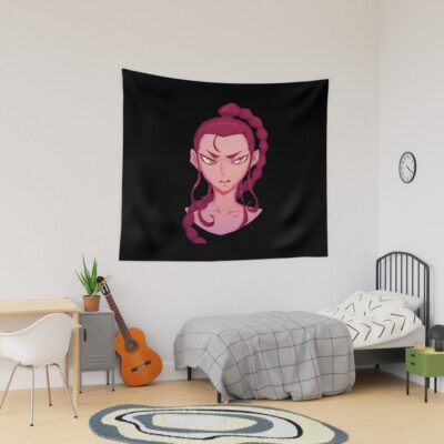 Miki Kuroda Devilman Crybaby Noir Tapestry