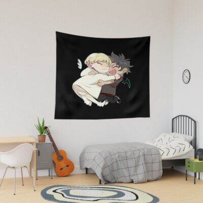 Akira Fudo Devilman Crybaby Shadow Tapestry