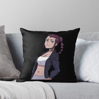 Miki Kuroda Devilman Crybaby Graphic Throw Pillow