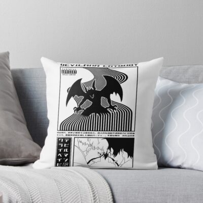 Akira Fudo Devilman Crybaby Throw Pillow