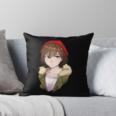 Miki Makimura Devilman Crybaby Throw Pillow