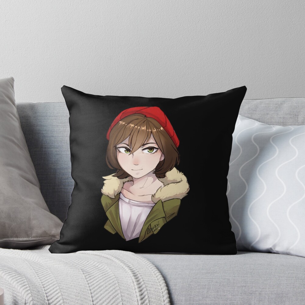 Miki Makimura Devilman Crybaby Throw Pillow