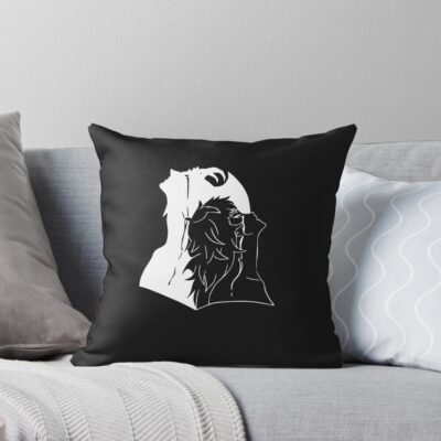 Ryo Asuka Devilman Crybaby White Edition Throw Pillow